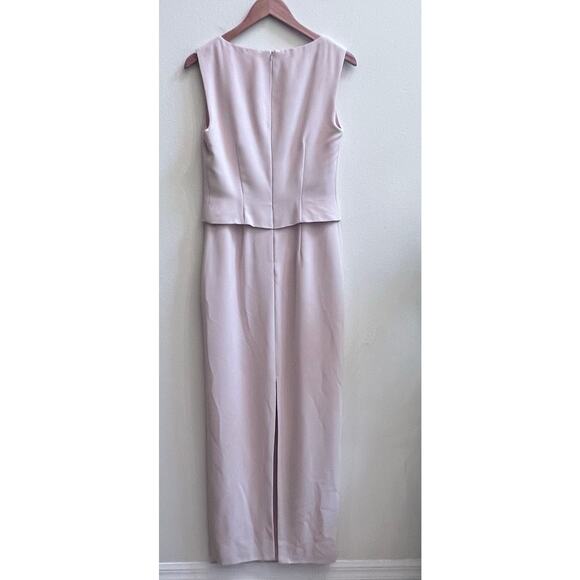 La Belle Fashion 2 Piece Cream Dress & Jacket Mother of Bride Formal Beaded Coat - Picture 3 of 8